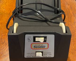 Color by Beseler Deluxe Motor Base Agitator vtg