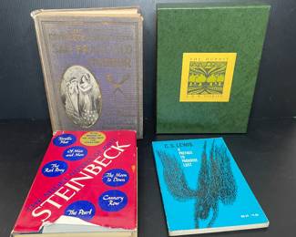 Steinbeck, CS Lewis, JRR Tolkien, & Trumbull White 