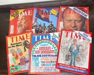 Vintage Time magazines 