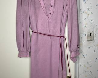 Vintage belted dress