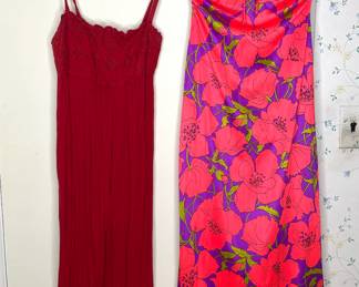 Vinatge maxi dresses, Catalina halter vtg 