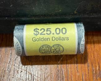 Sacagawea $25.00 Golden Dollars 2000 D