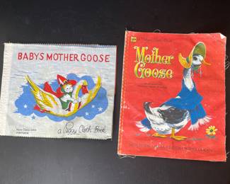 Vintage cloth books 