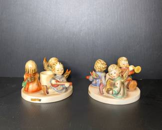 Hummel Herald Angels candlestick holders Germany 