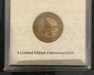 Commemorative medal American Institute of Physics