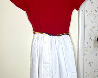 Vintage belted dress