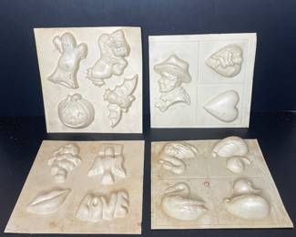 Vintage chocolate molds
