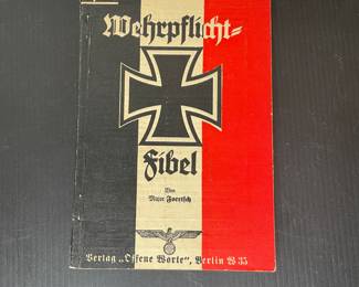 "Wehrpflicht-Fibel" (Conscription Primer) by Major Foertsch Vtg 