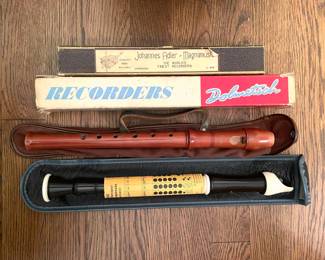 Vintage recorders 