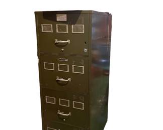 Gerstel Office vtg. fire resistant file cabinet (2)