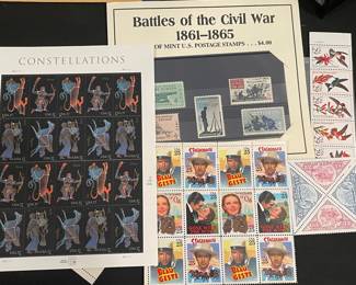 Vintage stamps 