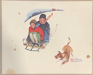 Norman Rockwell print 