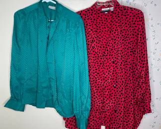 Roberta di Castilli & John Meyer vintage blouses 