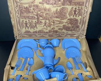 Irwin Edgeware Demitasse set vintage 
