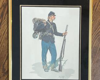 Civil War soldier by Don Troiani 