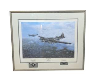 "The Gallant Foe" by Michael W. Wooten signed by German & American Pilot 