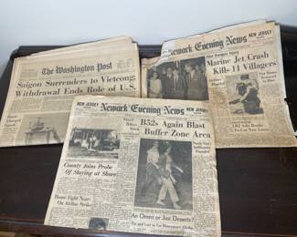 Vintage newspapers 1960’s