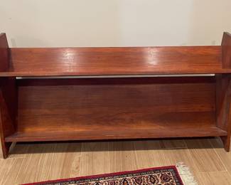 Vtg. book shelf