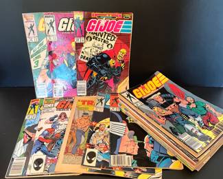 Vintage GI Joe comic book collection 