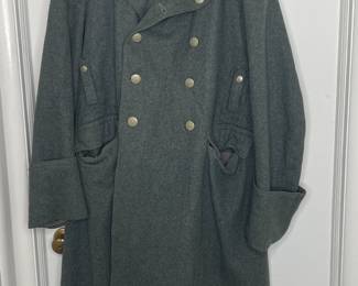 Swiss WWII Era Great Coat  