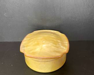 Vintage vanity dish likely celluloid 