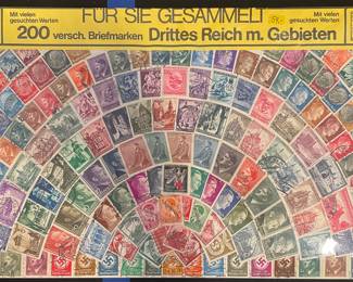 Collection of stamps, German Third Reich and occupied territories