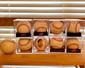 Autographed baseball