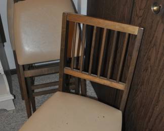 Three MCM Folding Chairs