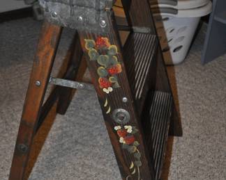 Hand Painted Ladder