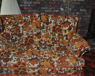 Wonderful 1970's Loveseat