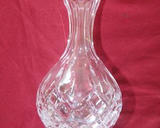 Waterford vase.