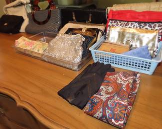 Evening wear bags.