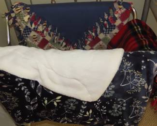 Blankets and throws.