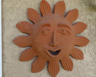 Terracotta sun