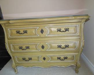 Three drawer chest.