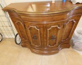 Entry way hall cabinet.