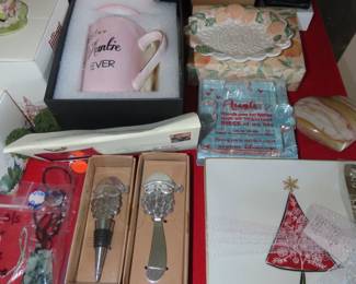Brand new gift items.