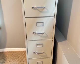 82 Hirsh4DrawerVerticalFileCabinet52Tall