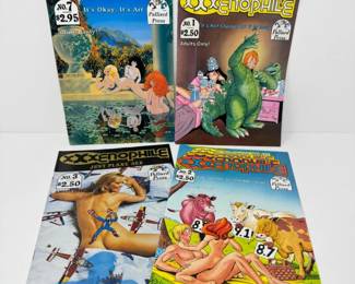 102 VintageXxxenophileComics80s90sAdultsOnlyIllustratedMagazines