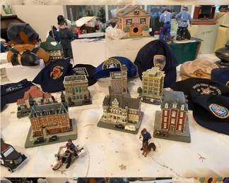 Danbury Mint Police stations and :aw Enforcement Ballcaps