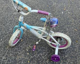Frozen toddler bike 
