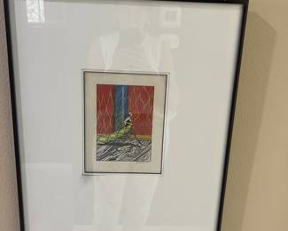 Oil pastel by Luis Quiros
