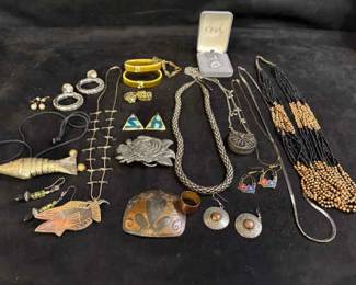 Assortment of Costume Jewelry