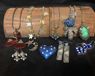 Costume Necklaces and Earrings