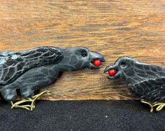 HandCrafted Crow Pendants