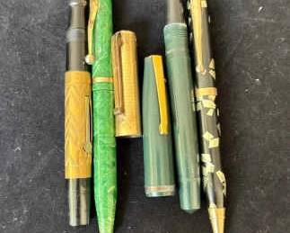 Fountain Pen And Mechanical Pencil For Repair Or Parts