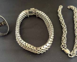Sterling Jewelry For RepairRepurpose 91 Grams