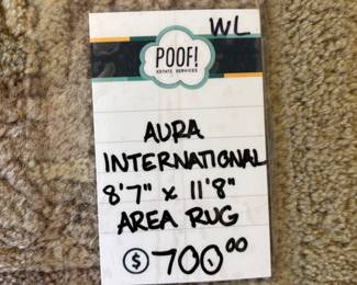 Aura International 8'7" x 11'8" Area Rug