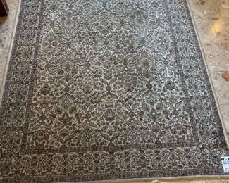 Panel Kirman Area Rug