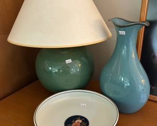 Decorative Lamp, Vases